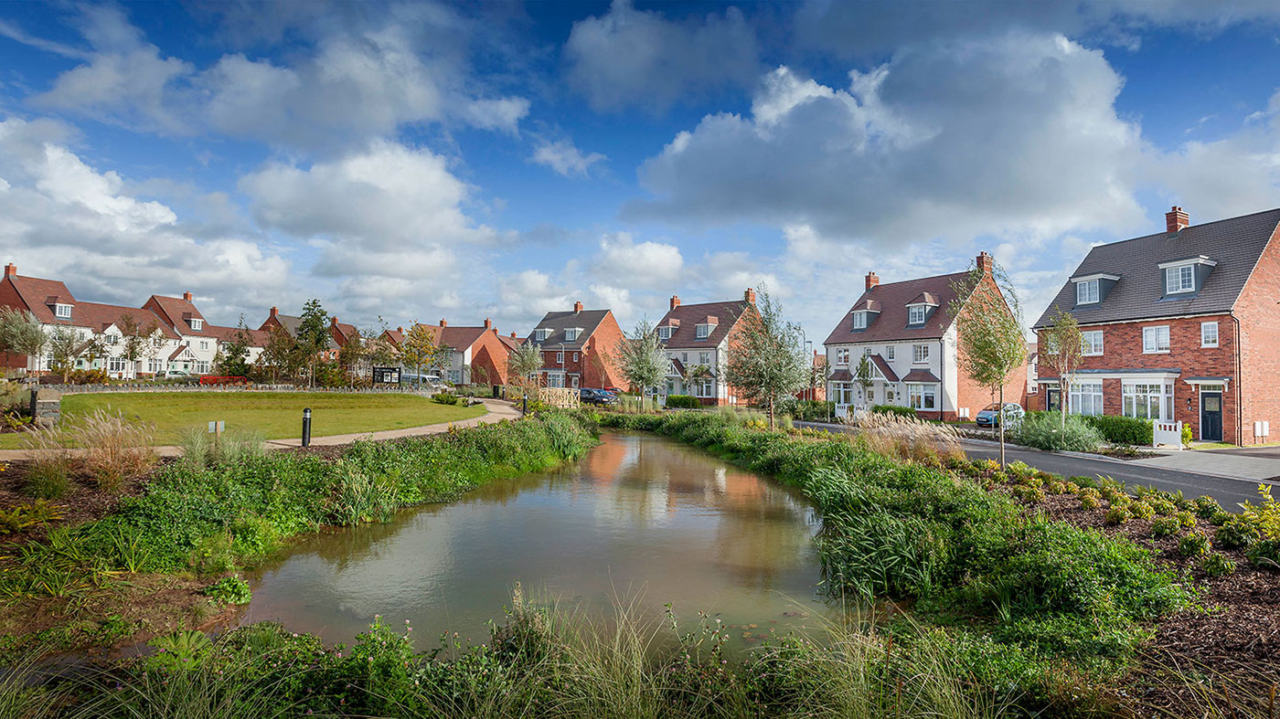 A beautiful scene of Lovell Houses